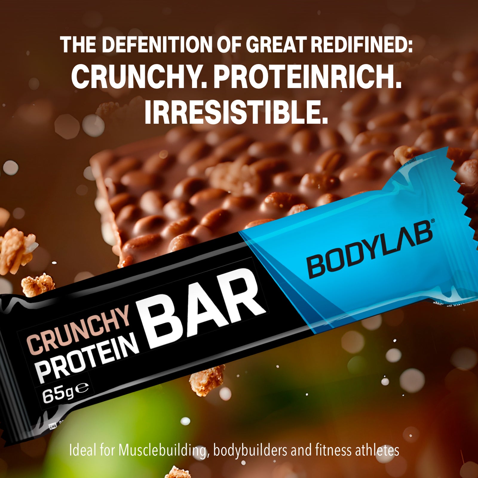 2 x Crunchy Protein Bar Deluxe (je 12x65g)