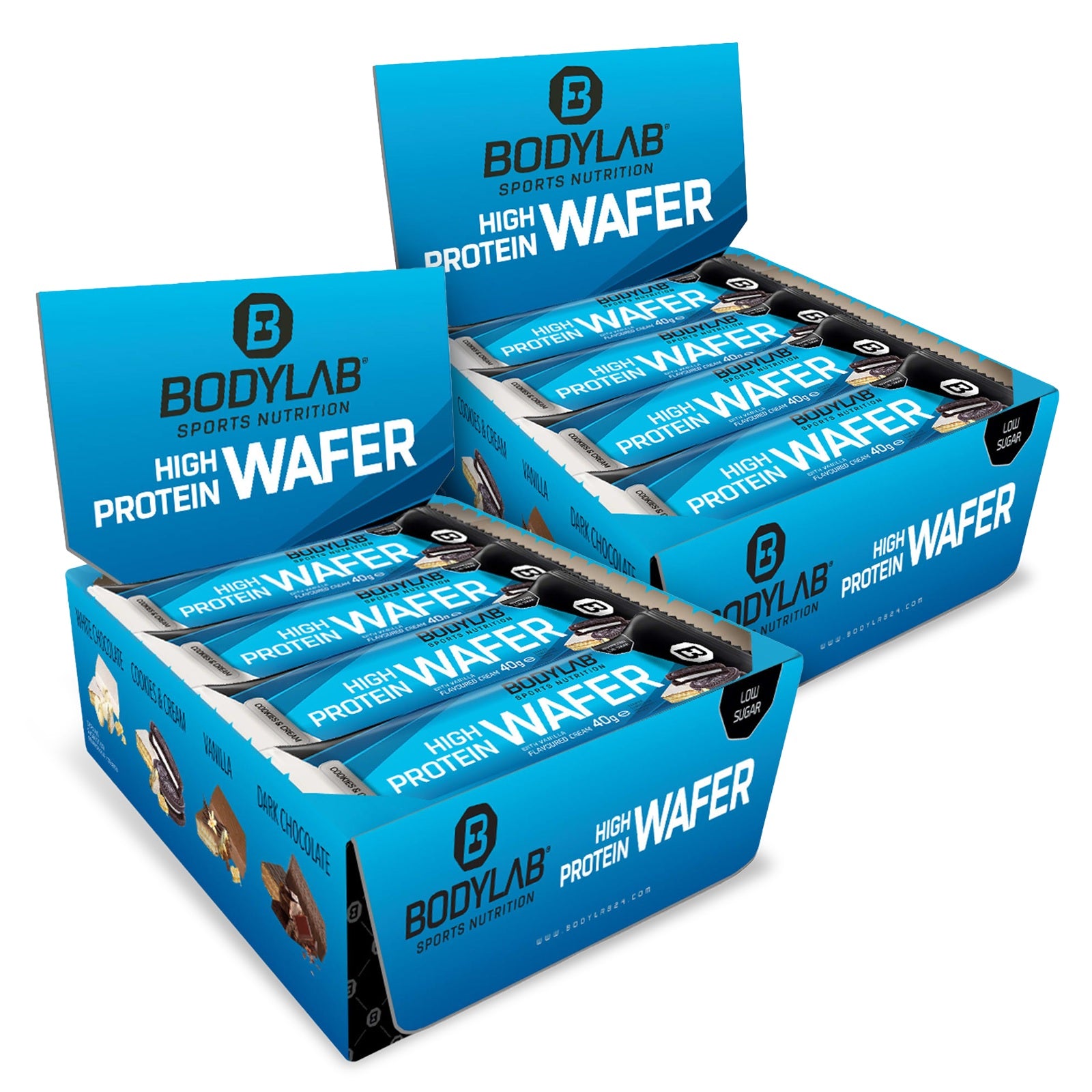 2 x High Protein Wafer (12x40g)